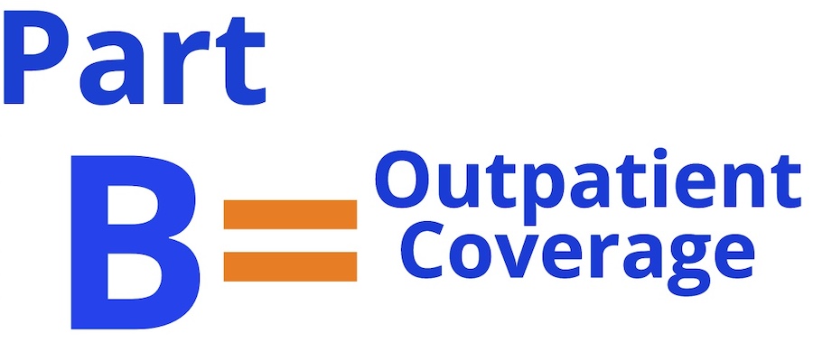 part b = outpatient coverage